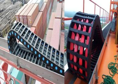 Optimierter Einsatz flexibler Schleppseilsysteme in Hafenkrananlagen